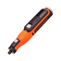 Kit Micro Retífica de Li-Ion 8V c/ 35 Aces. BCRT8K35-BR - Black+Decker