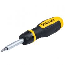 Jogo Chave Fenda Com Catraca + Bits 15pçs STHT60129-LA - Stanley