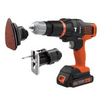 Jogo de Ferramentas 3 Cabeçotes MTX20K3B-BR - Black&Decker