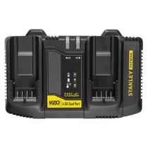 Carregador De Bateria Duplo 20v 4ah Bivolt Sc402-Br-Stanley