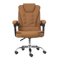 Cadeira de Escritório Presidente 707B Marrom – Prizi