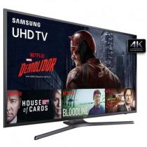 Smart TV LED 50" Ultra HD 4K Samsung 50KU6000 com HDR Conversor Digital 3 HDMI 2 USB Wi-Fi Integrado