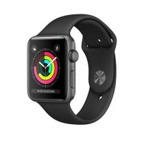 Apple Watch Caixa Cinza-Espacial de Alumínio com Pulseira Esportiva Preta - Apple