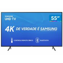 Smart TV 4K LED 55” UN55RU7100GXZD, HDMI, Wi-Fi - Samsung 