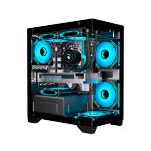 Gabinete Gamer Aquário CG-01F9 Micro Poseidon - K-MEX