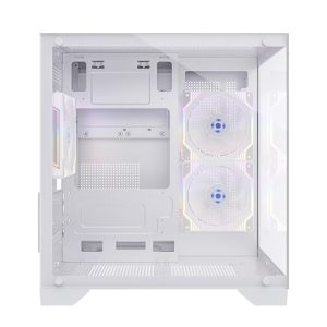 Gabinete Gamer Clarity S/Fan S/Fonte ATX/ITX 83457 - Fortrek