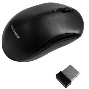 Kit Teclado e Mouse sem Fio Preto TC183 - Multilaser