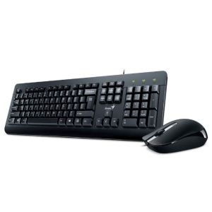 Kit Mouse e Teclado Km-160 C/Fio Usb Abnt 2 - Genius