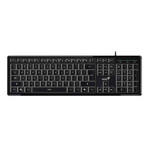 Teclado Multimídia Slimstar 820 Preto Abnt 2 - Genius