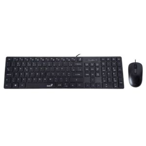 Kit Teclado e Mouse SlimStar C126 USB Preto - Genius