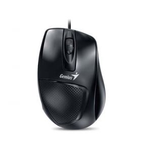 Mouse DX-150X, Preto, USB, 1200DPI, Ergonômico  - Genius