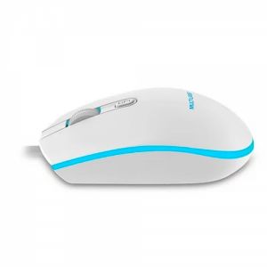 Mouse Gamer 2400DPI LED 7 Cores Branco - Multilaser