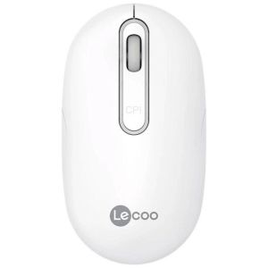 Mouse S/Fio Recarregável WS207 Branco - Lecoo