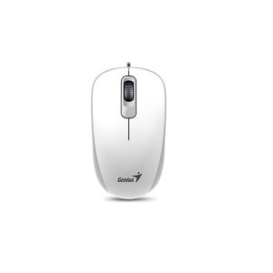 Mouse DX-110 C/Fio Branco 31010116102 - Genius