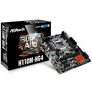 Placa-Mãe H110M-HG4 Micro ATX Intel LGA 1151 DDR4 - ASRock
