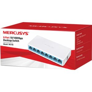 Switch de Mesa 8 Portas 10/100MBPS MS108 - Mercusys