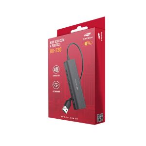 Hub USB 2.0 4 Portas - C3Tech