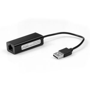 Cabo Adaptador USB 2.0 X Rj45   ADP-USBLAN100BK- Plus Cable
