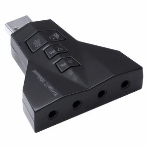 Adaptador Placa de Som USB 04 Portas 35708 - Vinik