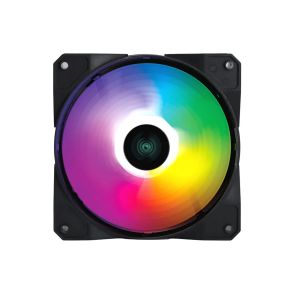 Fan Cooler Gamer V.ring 5.0 Full Blade 120Mm Led Fixo 5 Cores VRINGFBFX5 Preto - Vinik