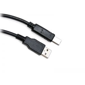 Cabo de Dados A/B USB 2.0 1,8m Preto 9041 - Comtac