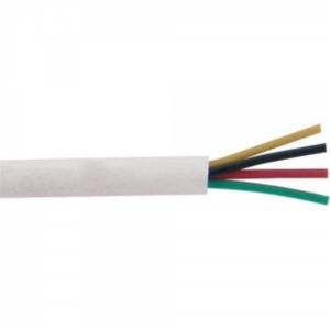 Cabo Sólido Para Alarme 26awg Branco CAIXA 100MT - Dni