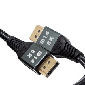 Cabo DisplayPort 1.4v 3m Nylon - Storm