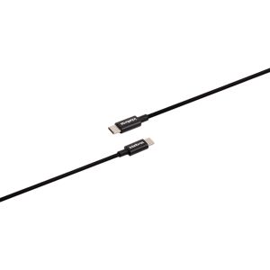 Cabo USB-C 1,5m em Nylon EUCC 15NP Preto - Intelbras