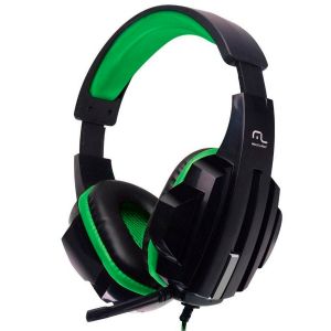 Headset Gamer Preto e Verde P2 Microfone PH123 - Multilaser