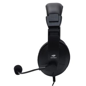 Headset USB C/Microfone Voicer Comfort PH-320BK - C3Tech
