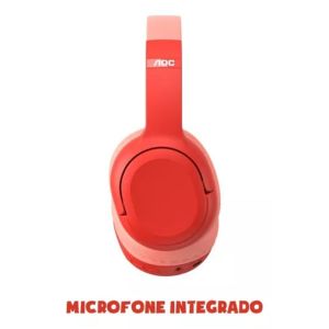 Headphone Gi Neto Aventureira Vermelha - AOC