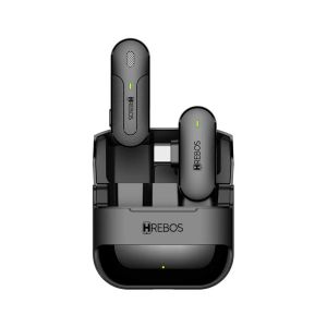 Microfone de Lapela 70 mAh USB-C IF-210 - Hrebos