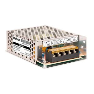 Fonte de Alimentação Metálica AC/DC 12,8V 5A - Intelbras