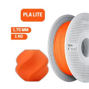 Filamento Impressão 3D Pla Lite Laranja 1kg - Bambu Lab