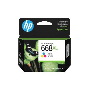 Cartucho Advantage de tinta original colorido 668XL - HP