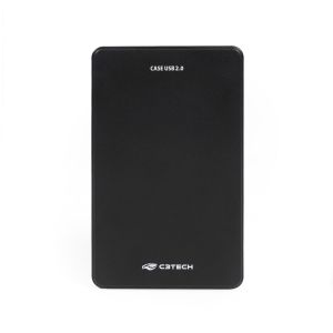 Case para HD Externo 2,5" USB 2.0 CH-210BK - C3Tech