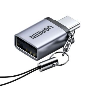 Adaptador USB-C 3.1 para USB-A F 3.0 CinzaUS270 50283 - Ugreen