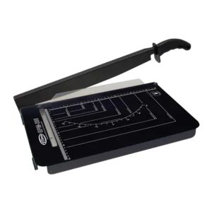 Guilhotina Cortadeira GPM 255 Preta com Navalha Afiada - Menno