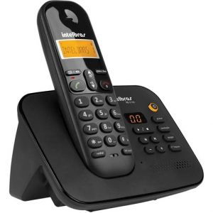 Telefone Sem Fio ID de Chamadas Preto TS3130 - Intelbras