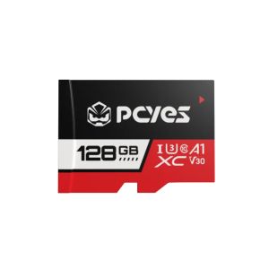 Cartão De Memória Micro Sd 128Gb C10 U3 V30 - Pcyes