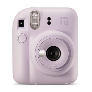Kit Câmera Instax Mini 12 Lilás 10 fotos e Bolsa Fujifilm