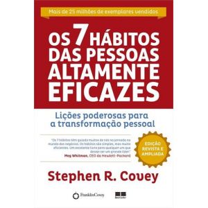 Livro Os 7 Hábitos Das Pessoas Altamente Eficazes - Stephen