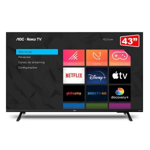 Smart TV 43" Full HD ROKU 43S5135/78G - AOC