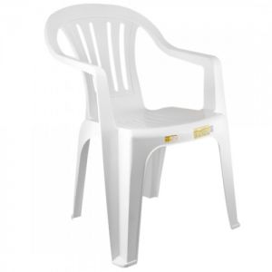 Cadeira de Plástico Bela Vista Branco - Mor