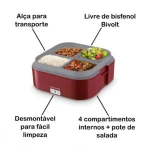 Aquecedor de Alimentos Gourmet 1,6L Bivolt - Multilaser