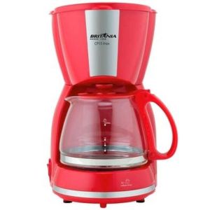 Cafeteira CP15 Inox Vermelha 220v – Britânia