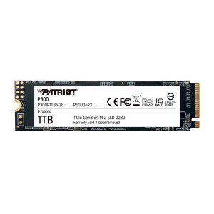 SSD P300 1TB M.2 2280 NVME PCIE GEN 3x4 - Patriot